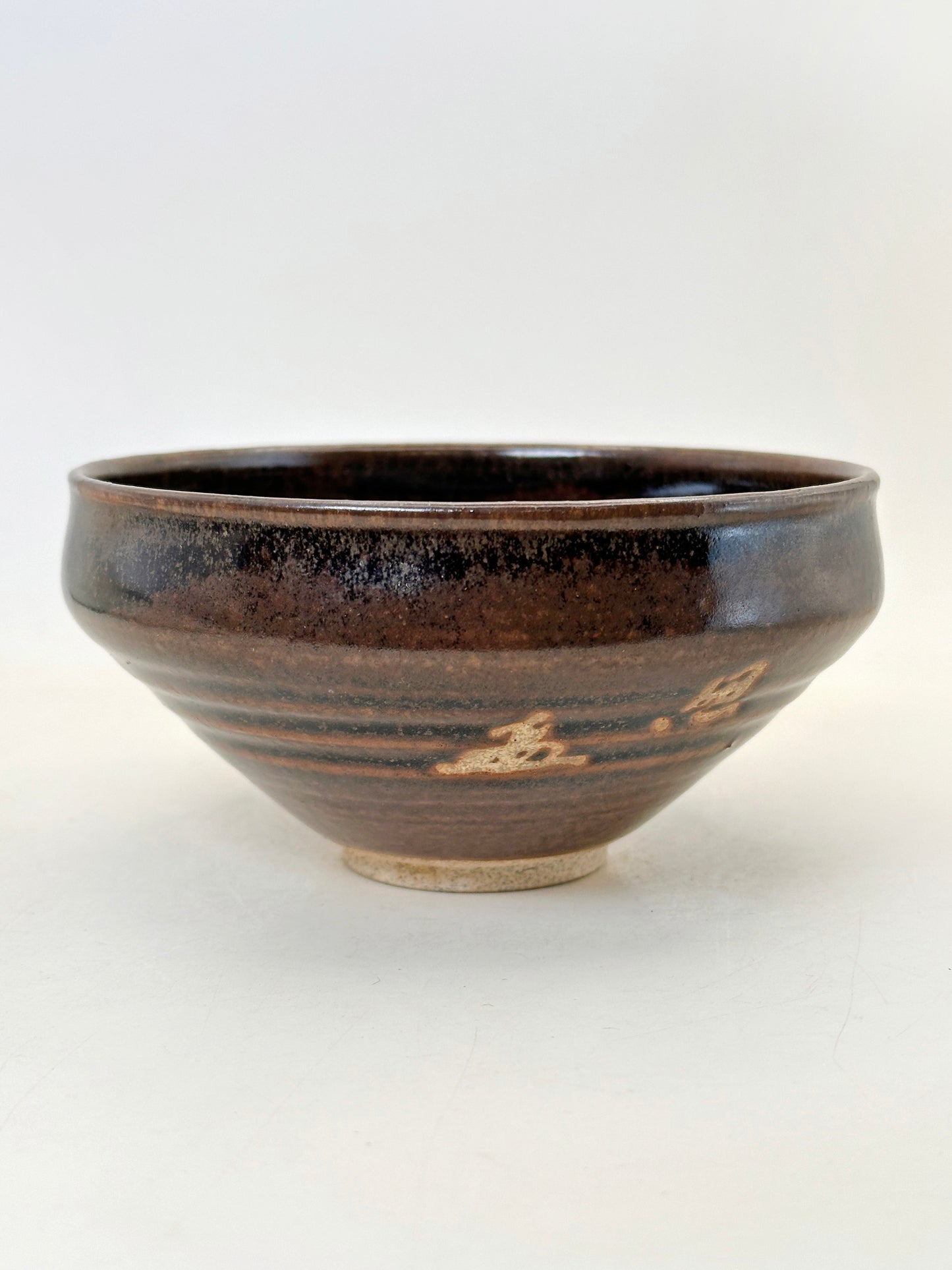 TB247 - Zeze-yaki Chawan Matcha Bowl 膳所焼