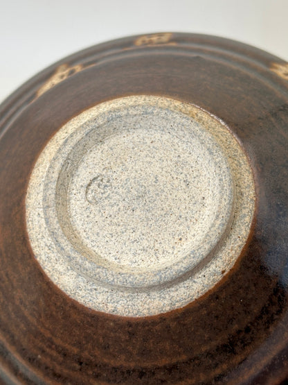 TB247 - Zeze-yaki Chawan Matcha Bowl 膳所焼