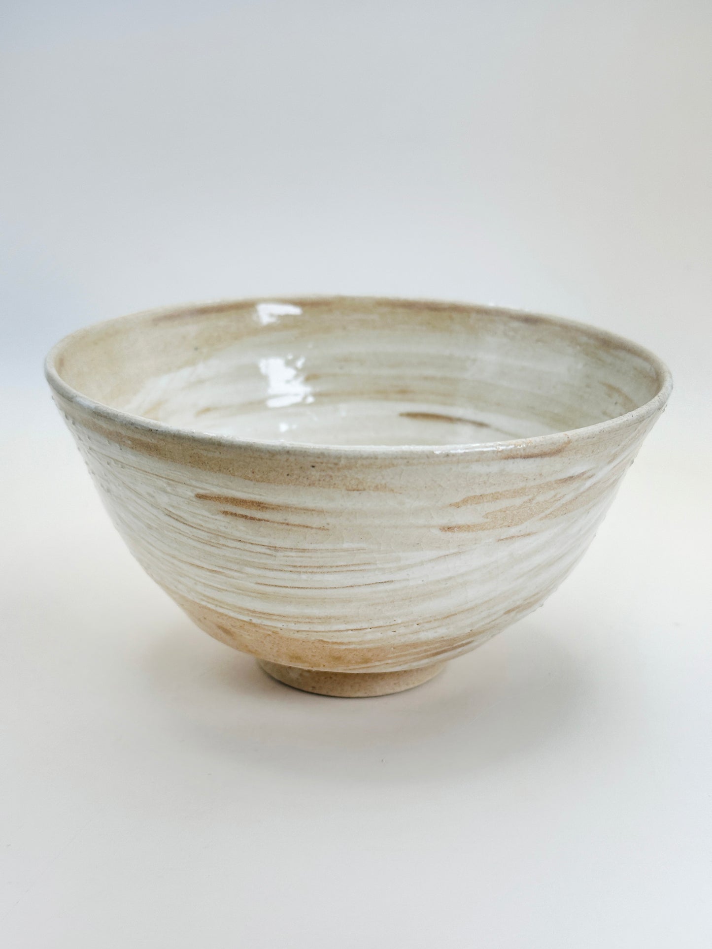 TC49 - Bol Chawan Matcha de style Hakeme 刷毛目