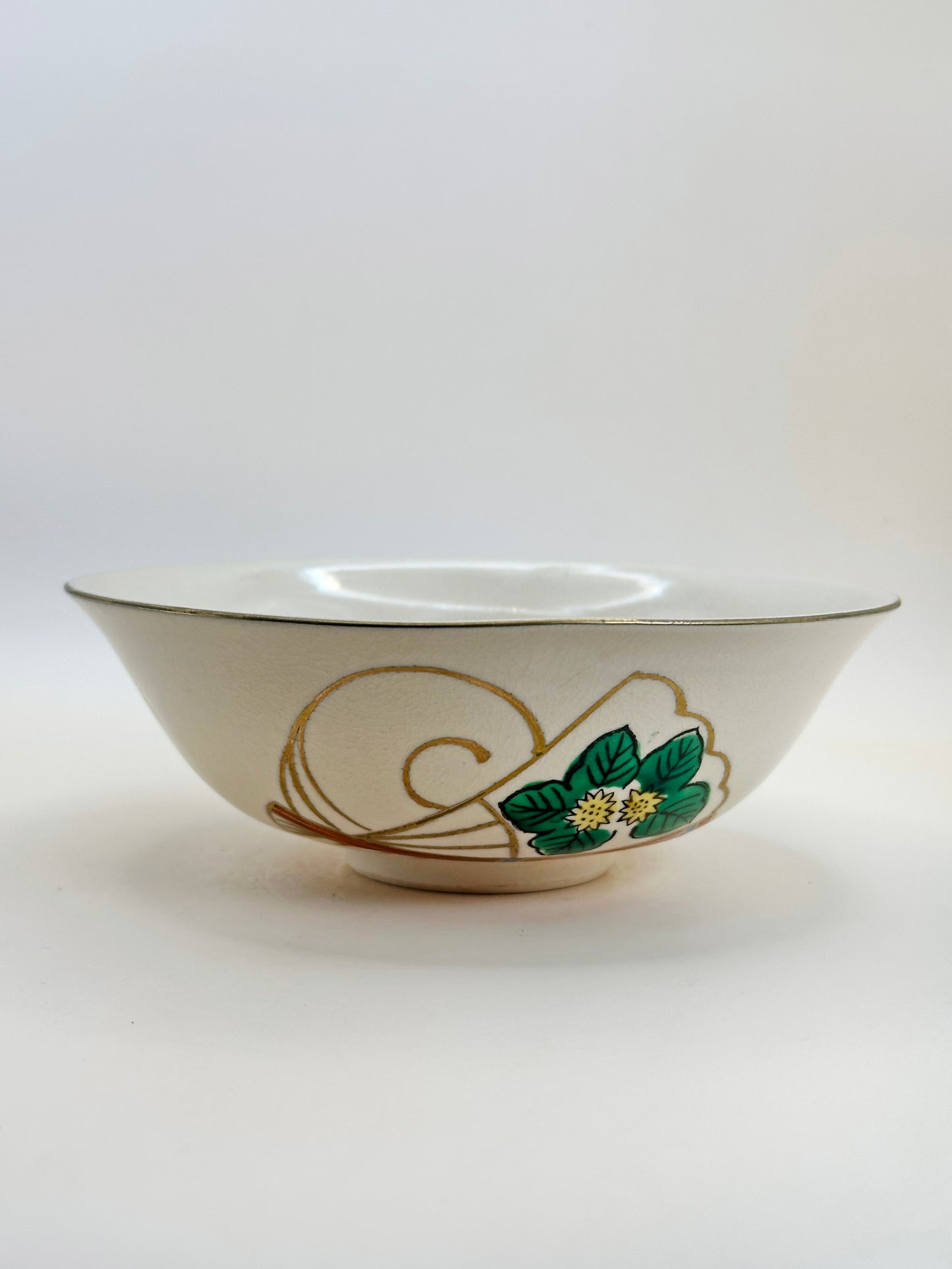 TC30 - Kyo-yaki Matcha Bowl by Ryūzan 隆山 京焼