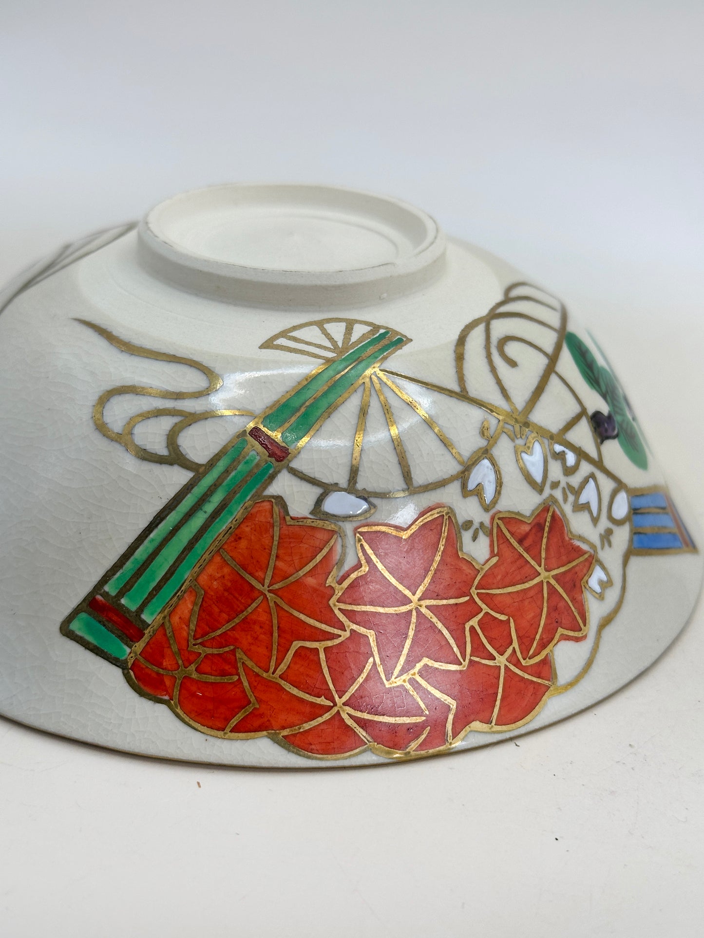 TC30 - Kyo-yaki Matcha Bowl by Ryūzan 隆山 京焼