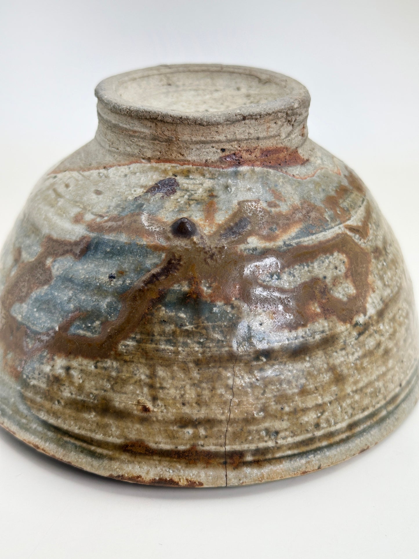 TC91 - Tamba-yaki Chawan Match Bowl 丹波焼