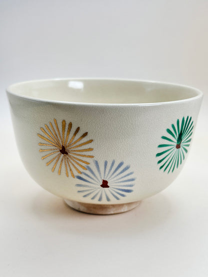 TC40 - Bol à matcha Kiyomizu-yaki Chawan 清水焼