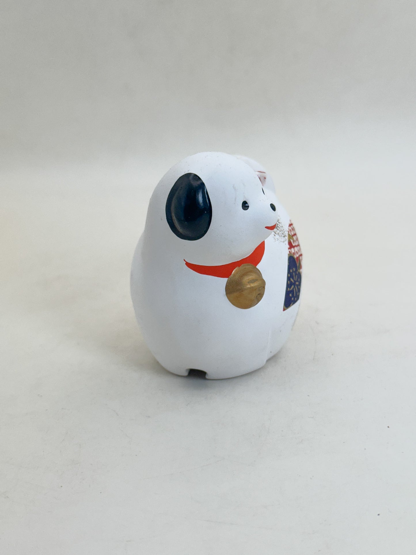 CB319 - Dog Dorei Clay Bell by Shōhō 昭峰