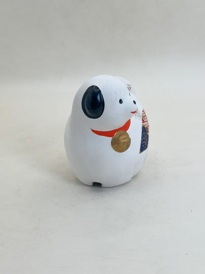 CB319 - Dog Dorei Clay Bell by Shōhō 昭峰