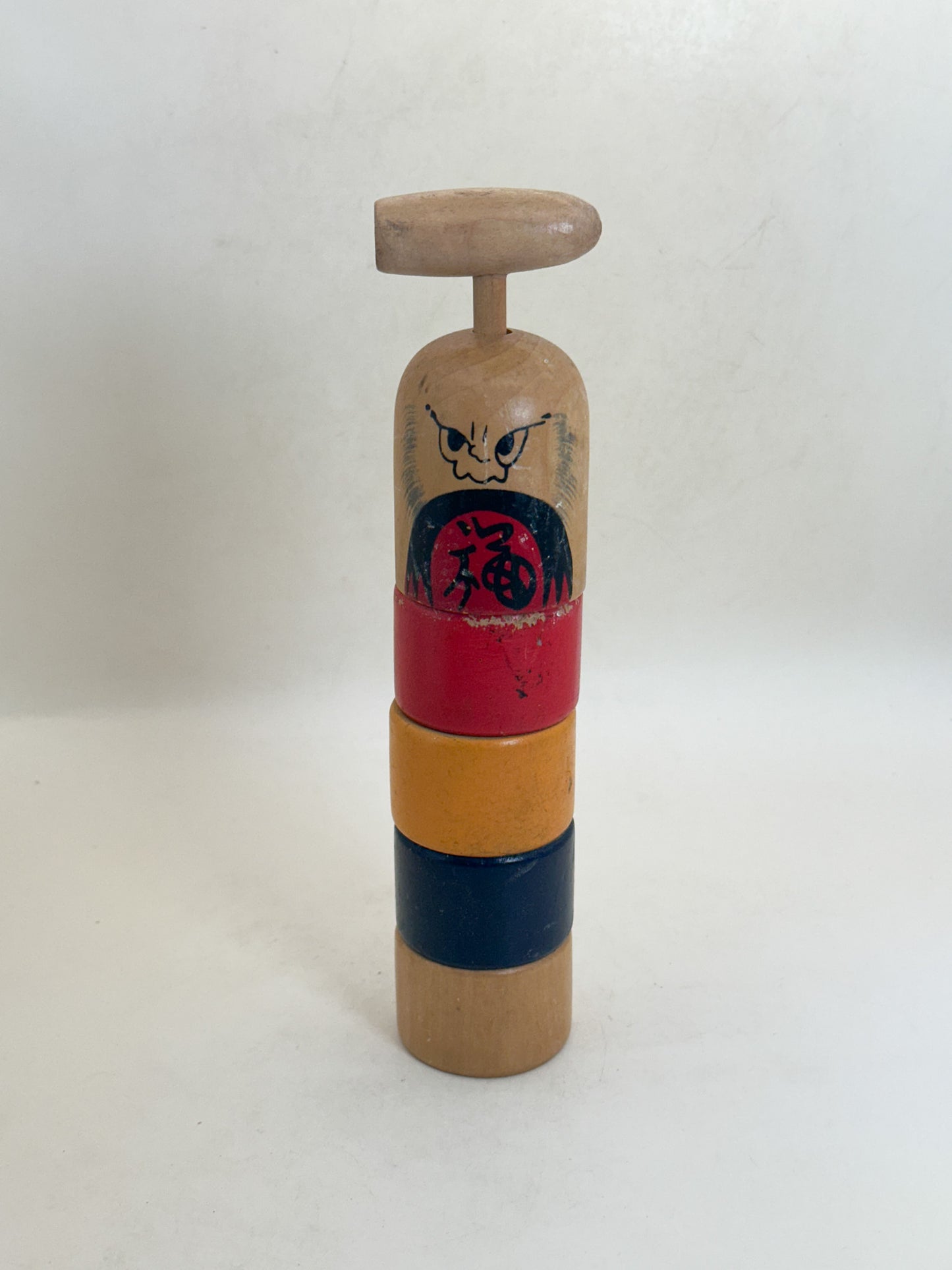 FT554 - Daruma Otoshi Folk Toy 達磨落とし
