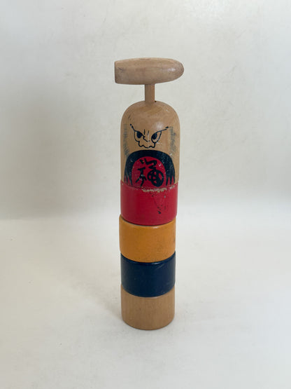 FT554 - Daruma Otoshi Folk Toy 達磨落とし