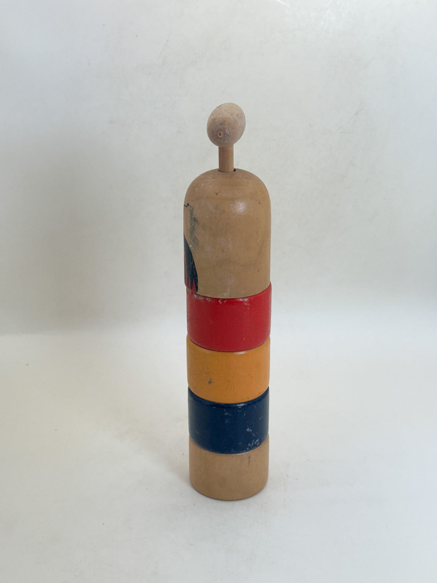 FT554 - Daruma Otoshi Folk Toy 達磨落とし