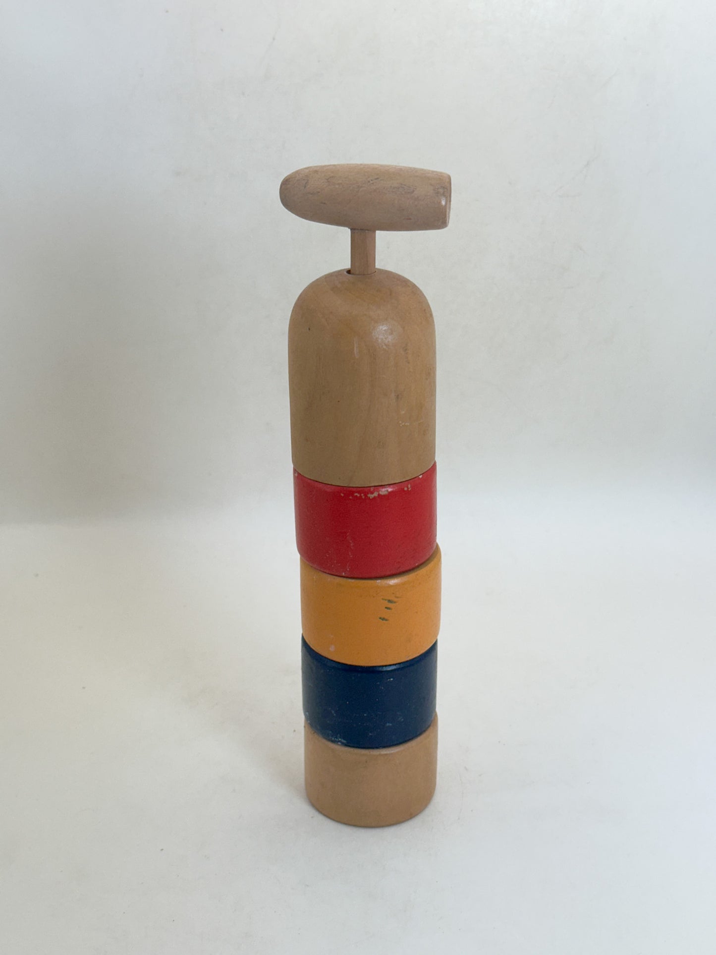 FT554 - Daruma Otoshi Folk Toy 達磨落とし
