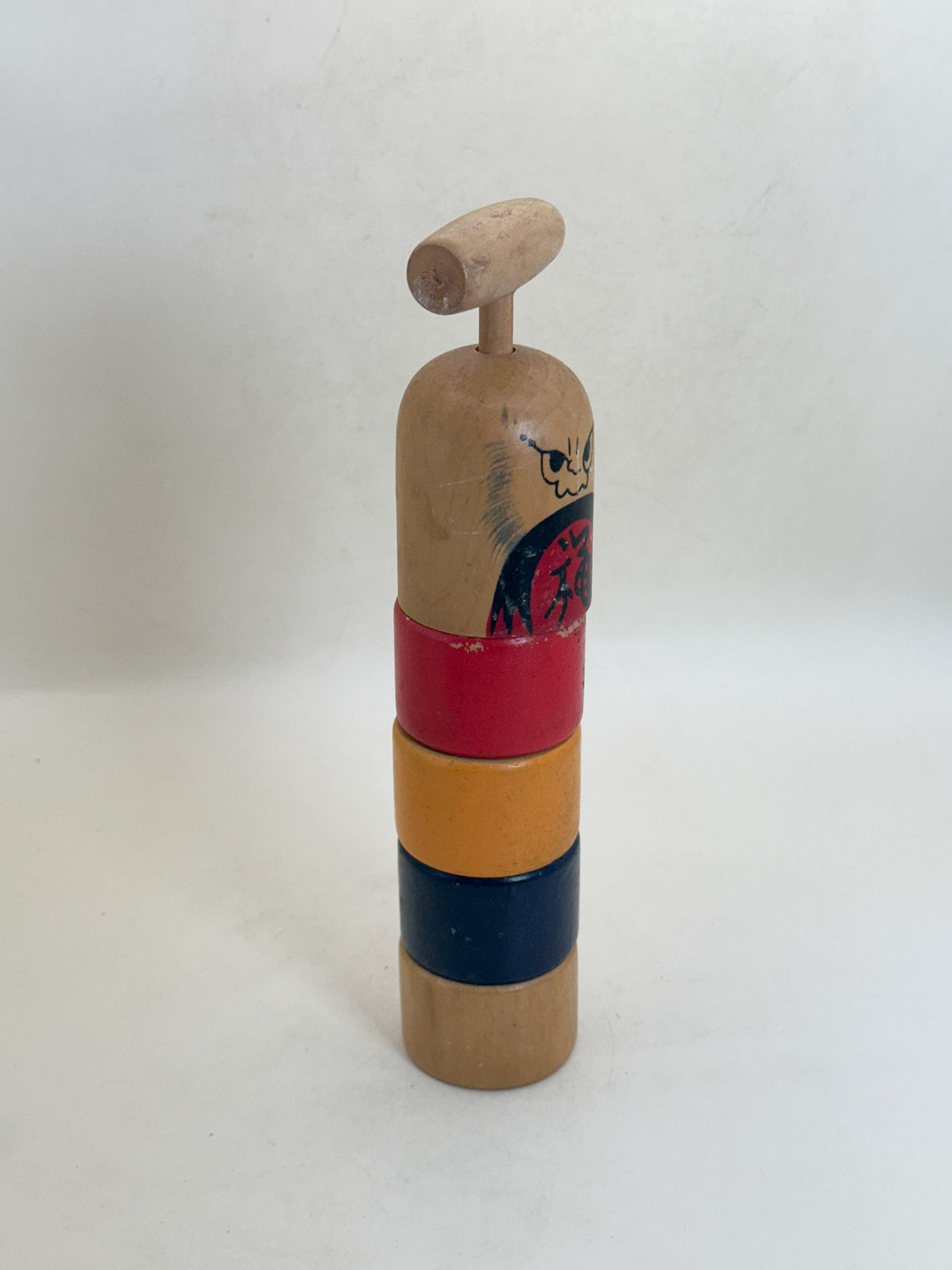 FT554 - Daruma Otoshi Folk Toy 達磨落とし