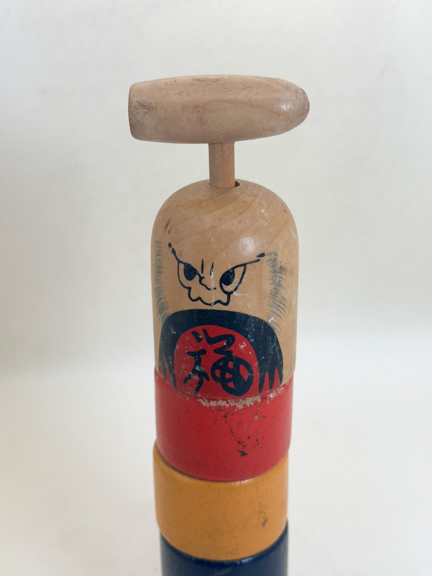 FT554 - Daruma Otoshi Folk Toy 達磨落とし