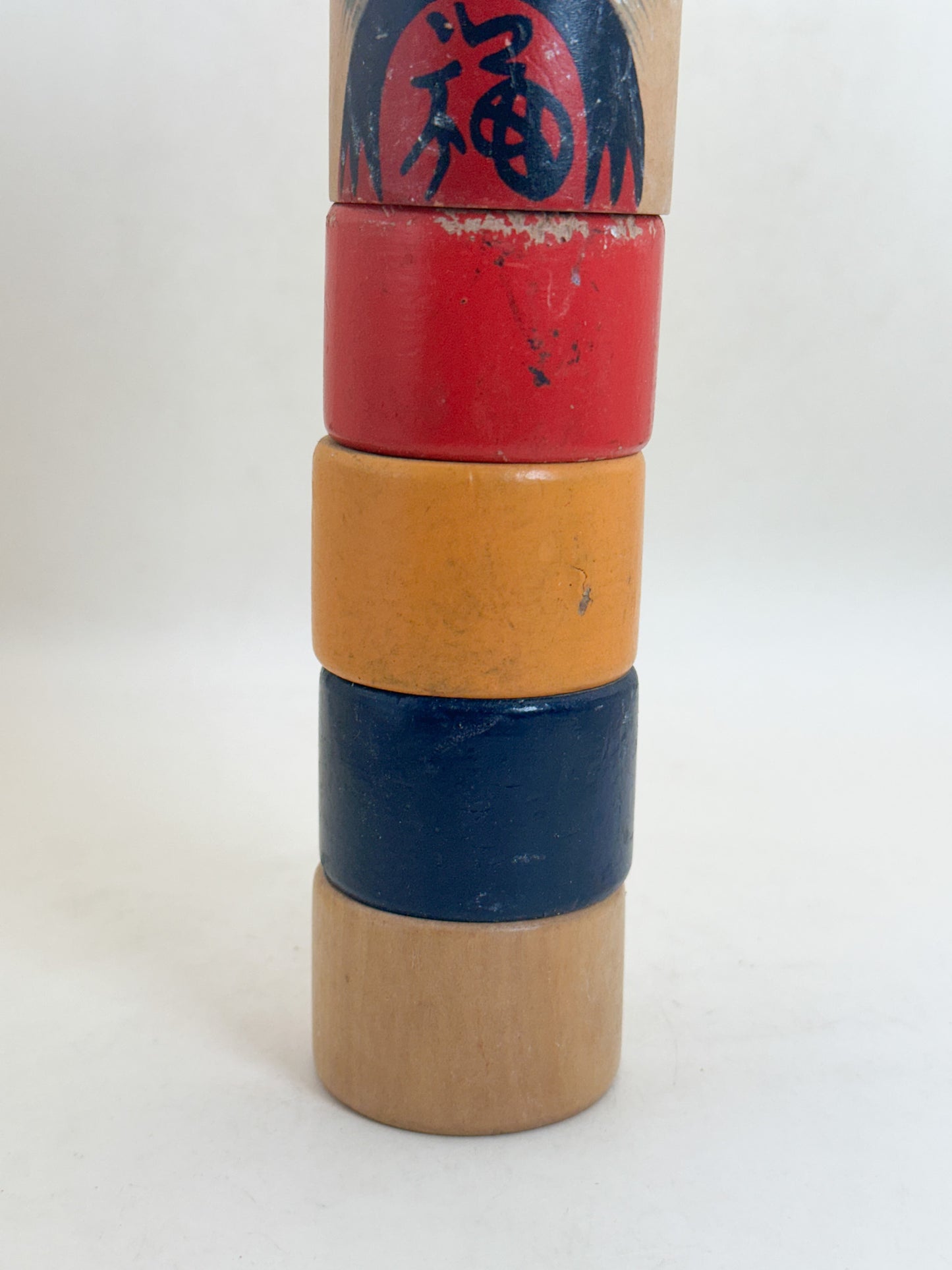 FT554 - Daruma Otoshi Folk Toy 達磨落とし