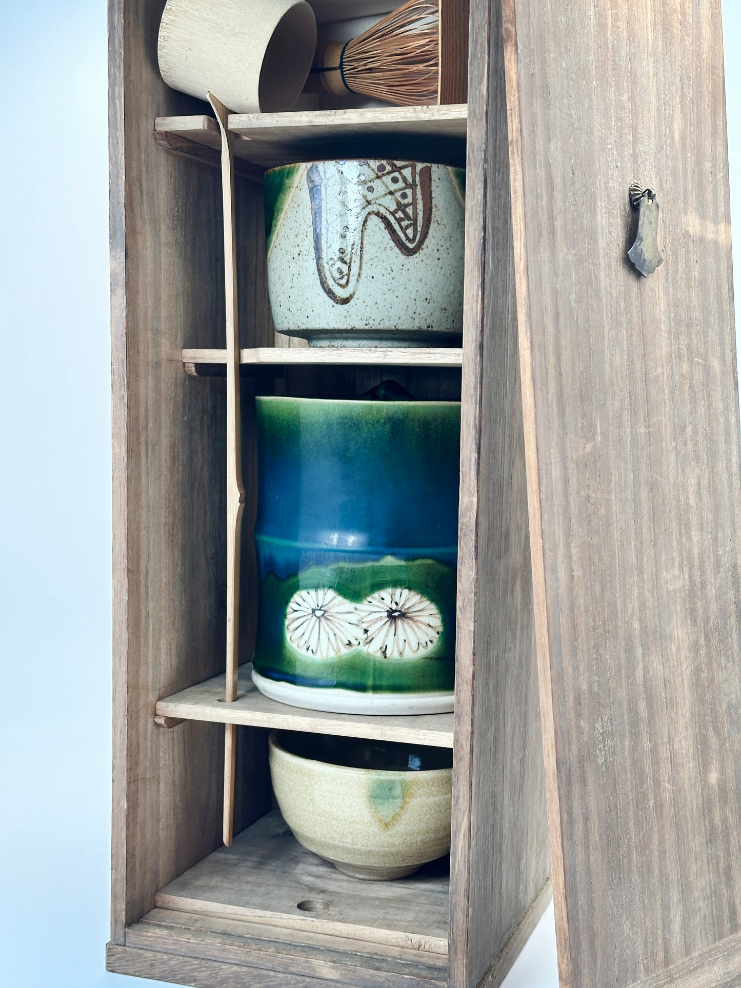 TC28 - Japanese Matcha Tea Ceremony Set – 茶箱 (Chabako) Complete Tea Utensil Set