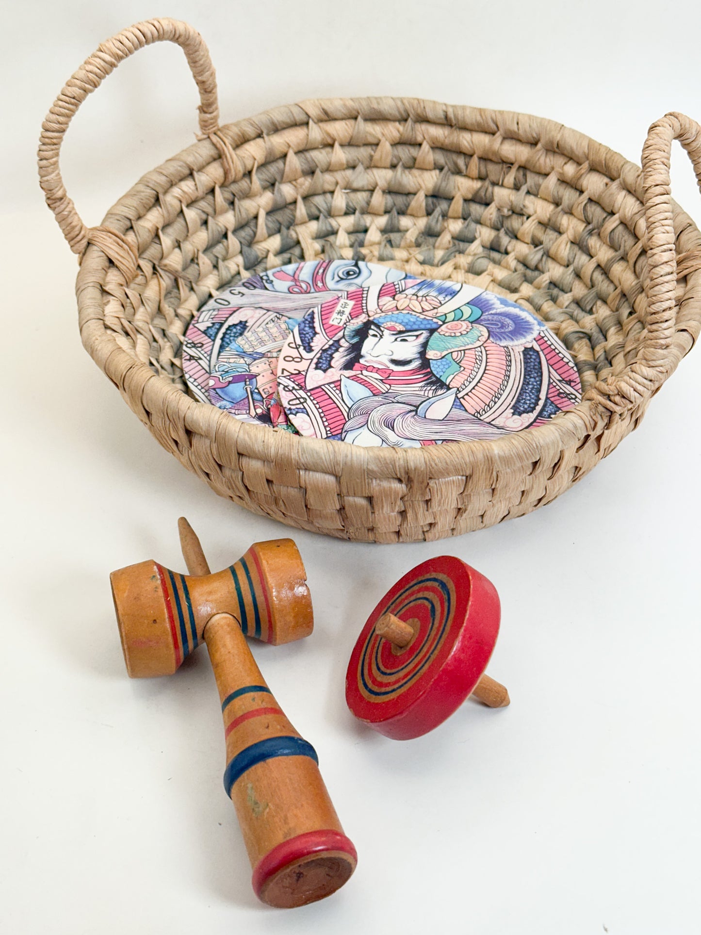 FT556 - Mukashi Asobi, ensemble de jouets traditionnels 昔遊び