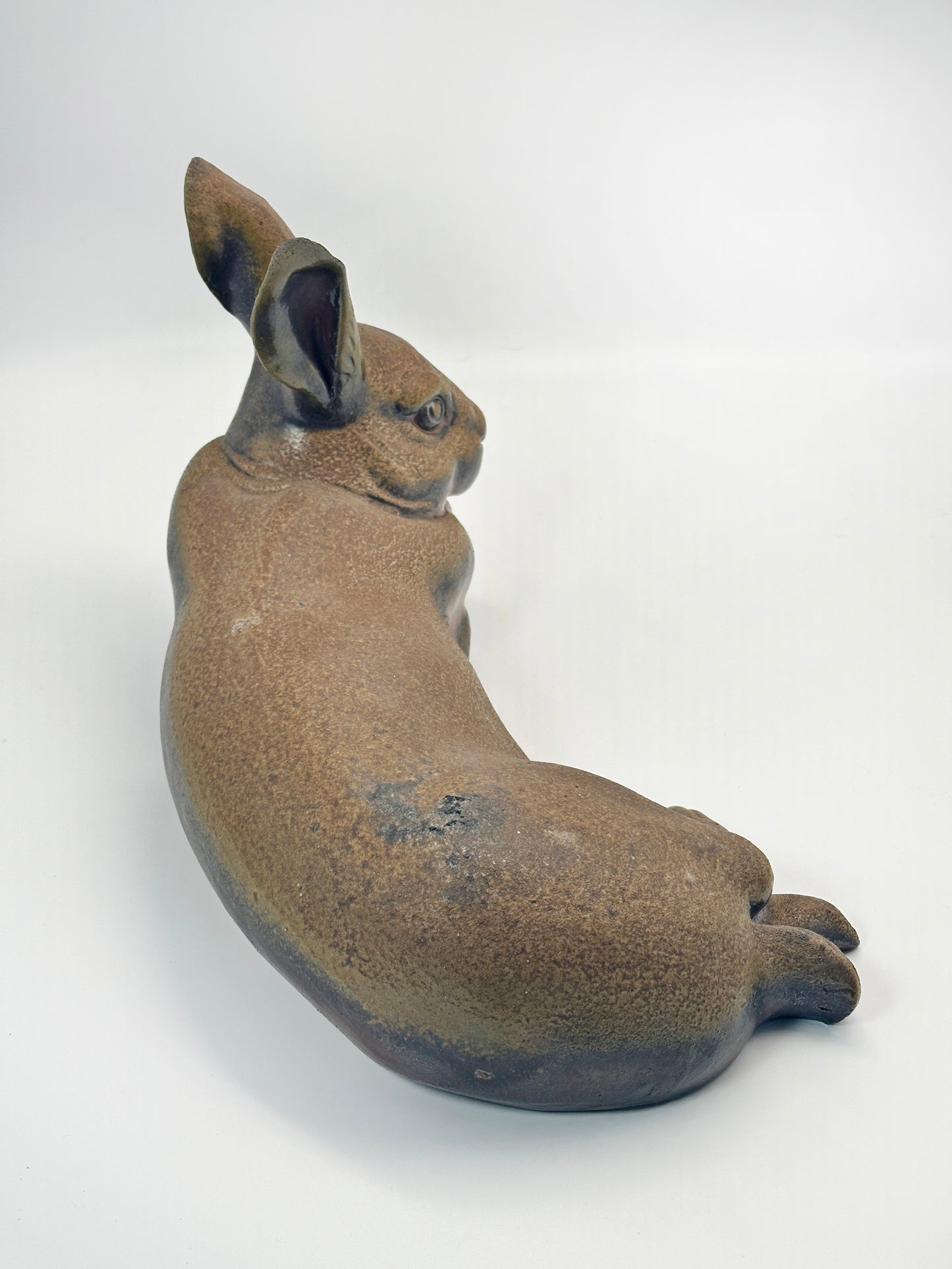 FT278 - Figurine Lapin Bizen-yaki par Norimatsu Shunko 乗松俊行