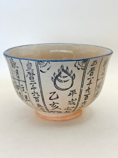 TC96 - Chawan Matcha Bowl of Koyomi-te 暦手