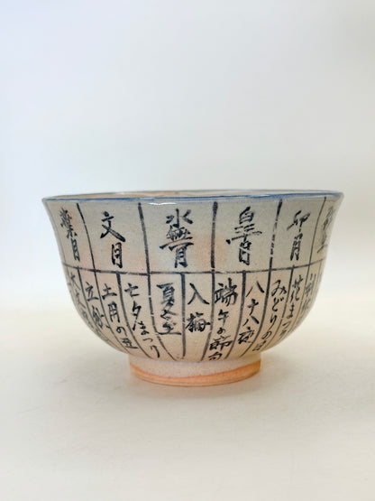 TC96 - Chawan Matcha Bowl of Koyomi-te 暦手