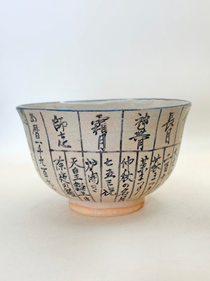 TC96 - Chawan Matcha Bowl of Koyomi-te 暦手