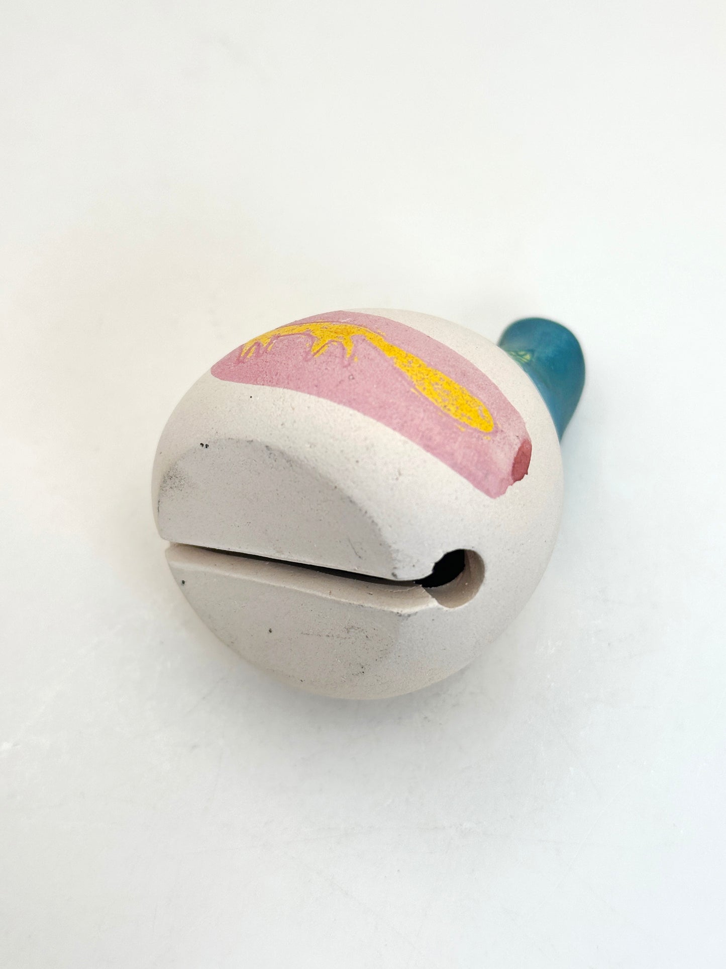 CB130 - Dorei Clay Bell Aubergine and Fox