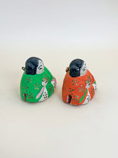 CB126 - Tsuyazaki Dorei Clay Bells – Hina Doll 津屋崎人形