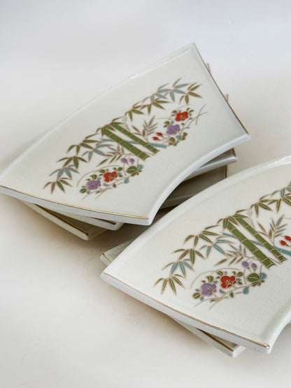 TB254 - Assiettes Kyō Ware de Katō Zenshō 京焼