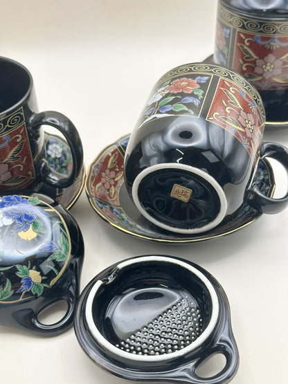 TB397 - Arita-yaki cup set with lid 有田焼