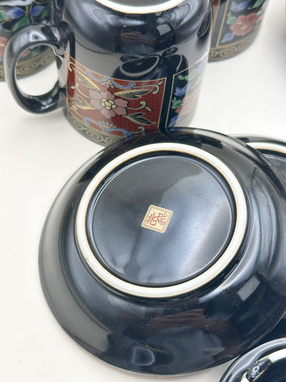 TB397 - Arita-yaki cup set with lid 有田焼