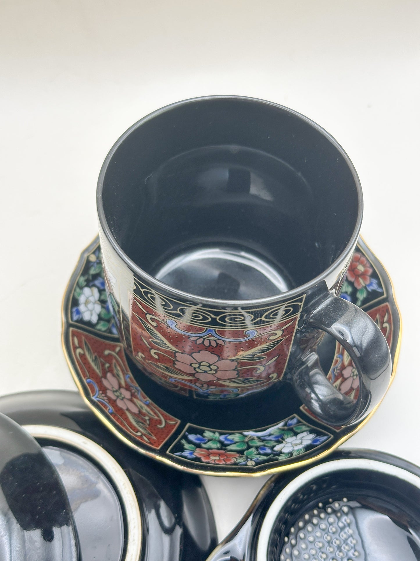 TB397 - Arita-yaki cup set with lid 有田焼