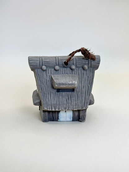 CB127 - Gasshō-zukuri Dorei Clay Bell from Hida 飛騨