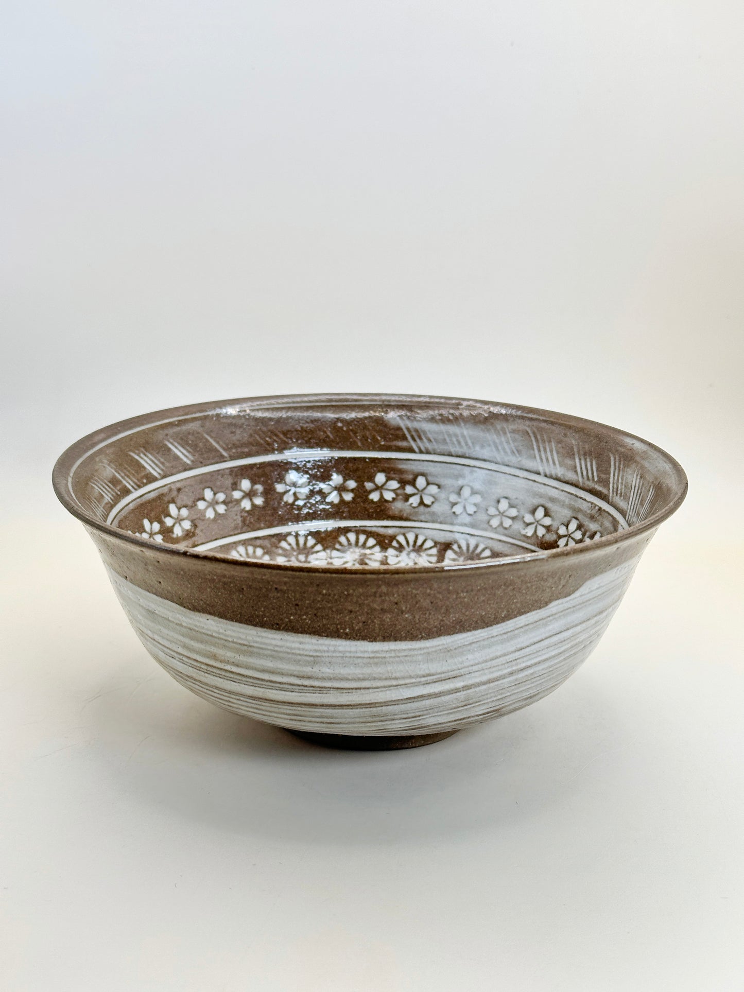 TB135 - Kiyomizu-yaki Large Bowl – Mishima-te 清水焼