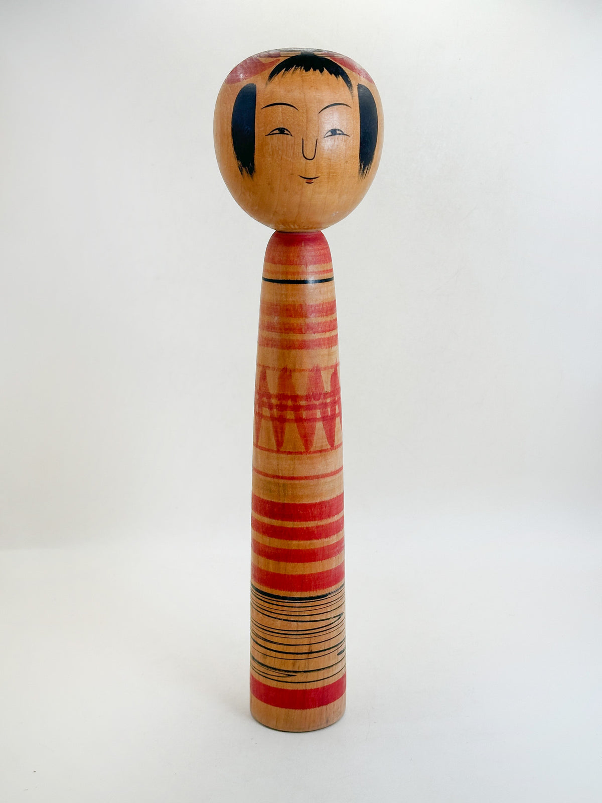 K30091 - Tsuchiyu Kokeshi by Kazuo Watanabe 渡邊和夫