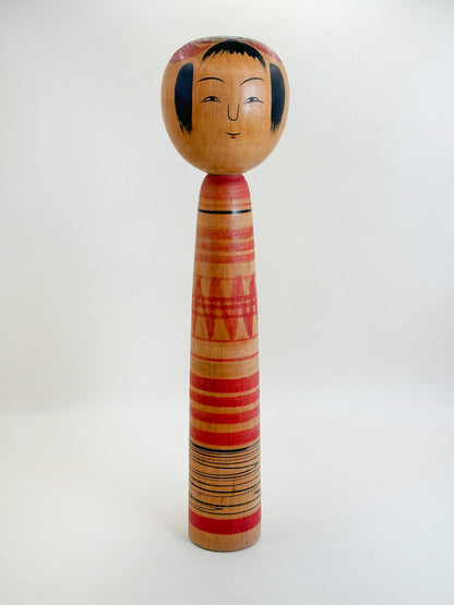 K30091 - Tsuchiyu Kokeshi by Kazuo Watanabe 渡邊和夫