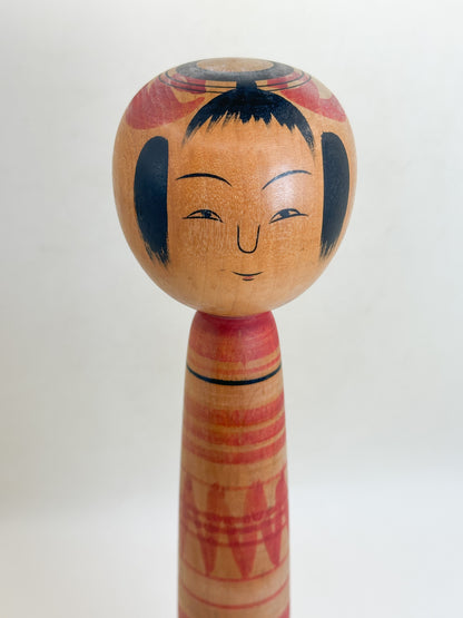 K30091 - Tsuchiyu Kokeshi by Kazuo Watanabe 渡邊和夫