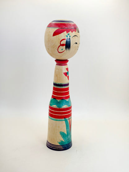 K25091 - Yajirō Kokeshi by Yoshinori Niyama 新山吉紀
