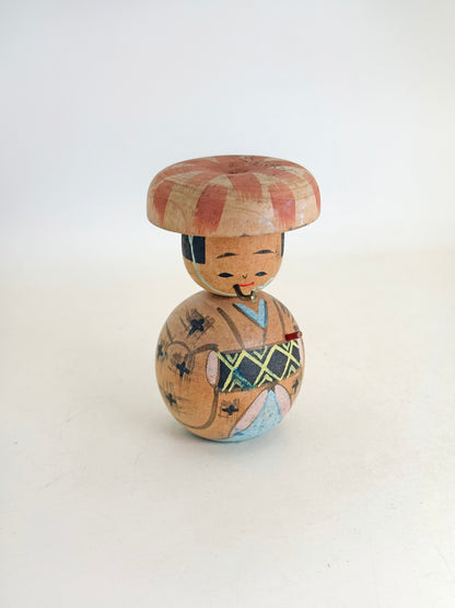 K10214 - Omiyage Kokeshi de Shimizu Jirocho 清水次郎長