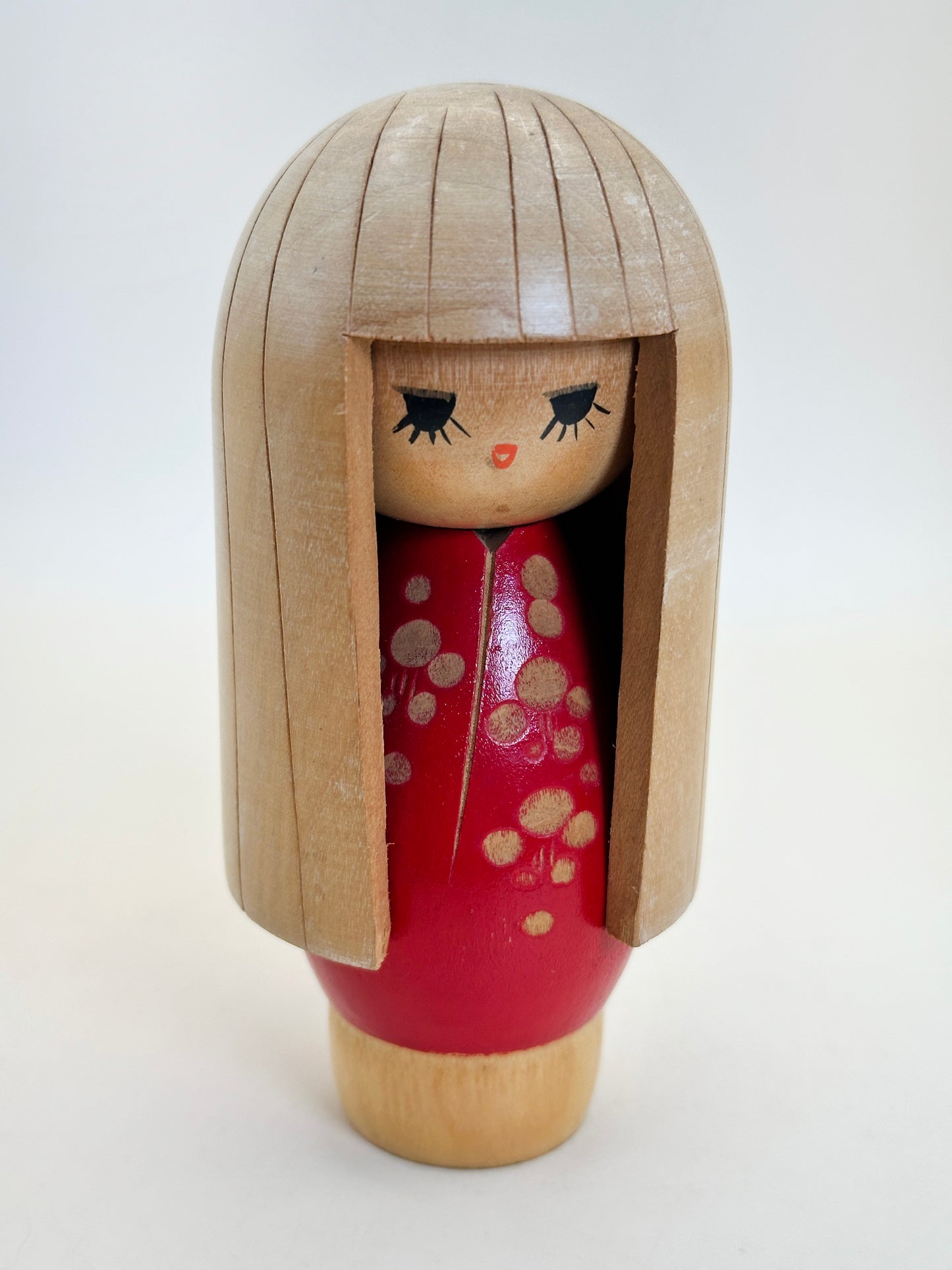 K10164 - Sōsaku Kokeshi “Maiden” by Kenji Otano 小谷野健二