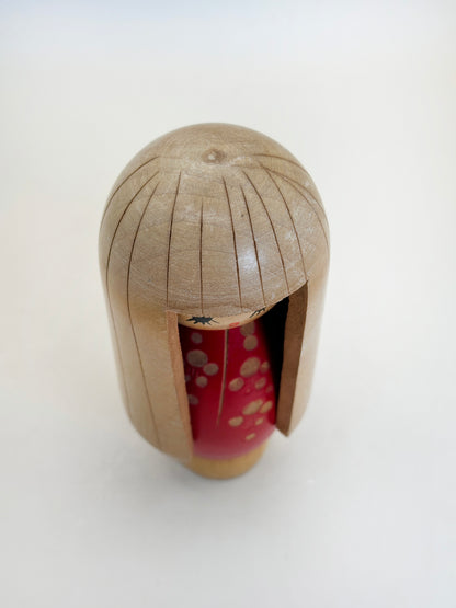 K10164 - Sōsaku Kokeshi “Maiden” by Kenji Otano 小谷野健二