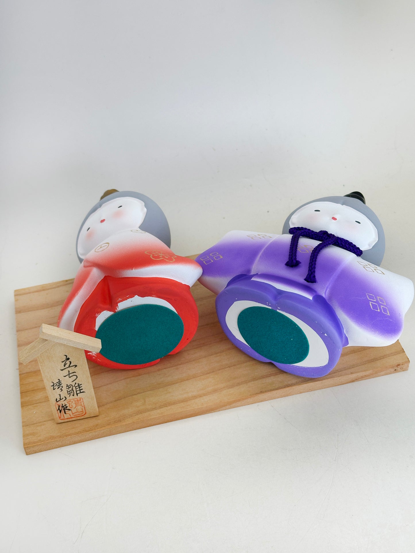 FT422 - Poupées Hina en céramique de Banko-yaki 万古焼