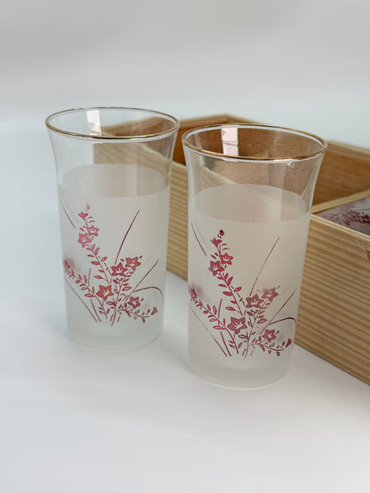 TB259 - Service de verres Bellflower par Kamei 亀井