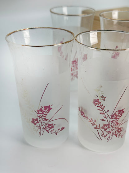TB259 - Service de verres Bellflower par Kamei 亀井