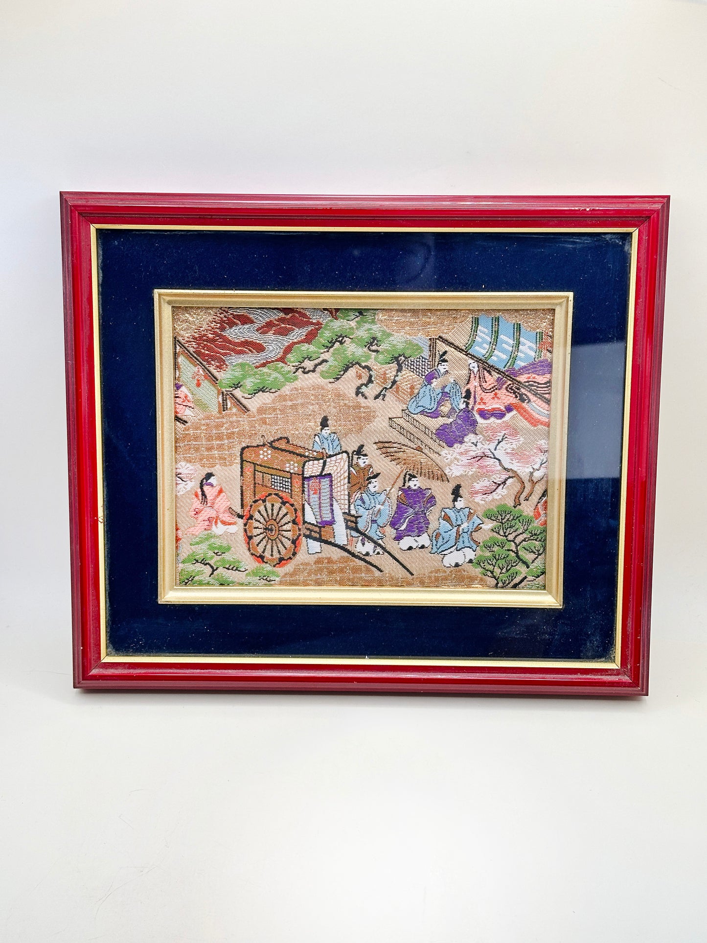 SHP211 - Japan Woven Nishijin-ori - Imperial Ox Cart 御所車