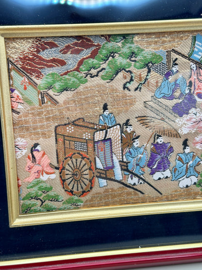 SHP211 - Japan Woven Nishijin-ori - Imperial Ox Cart 御所車