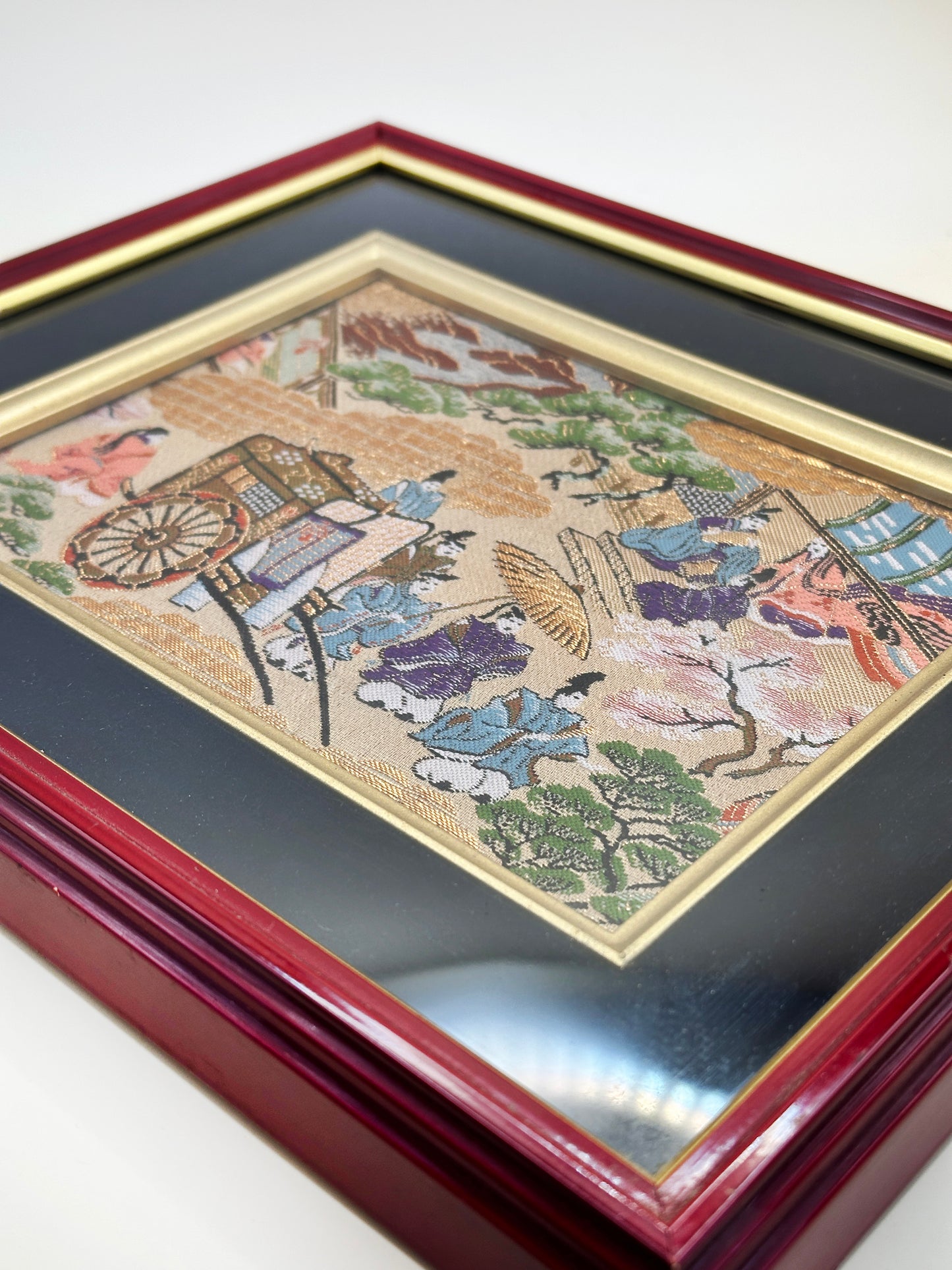 SHP211 - Japan Woven Nishijin-ori - Imperial Ox Cart 御所車