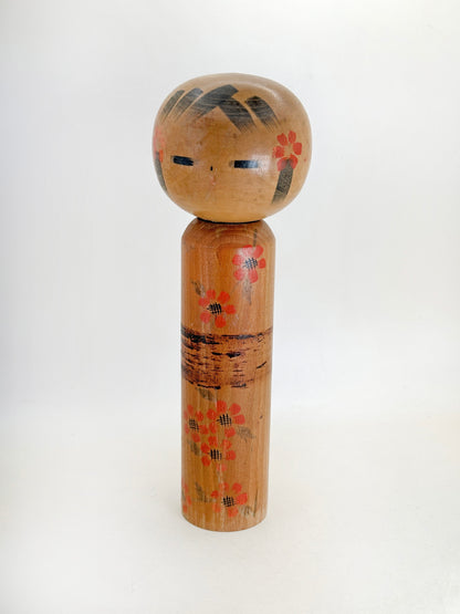 K25163 - Kokeshi Sōsaku par Eiko Shibata 柴田栄子