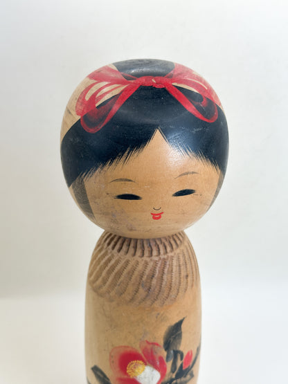 K25225 - Kokeshi Sosaku par Sato Kouson 佐藤香村