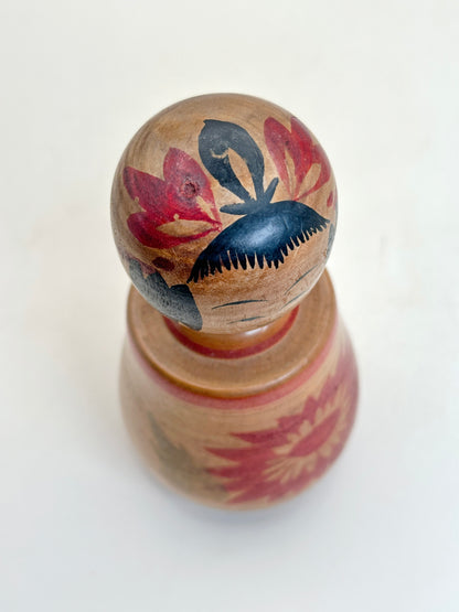 K15108 - Traditional Naruko Kokeshi by Masami Kato 加藤正美