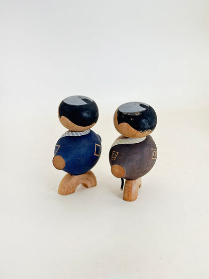 K05065 - Ensemble de Kokeshi Samurai Sōsaku 武士