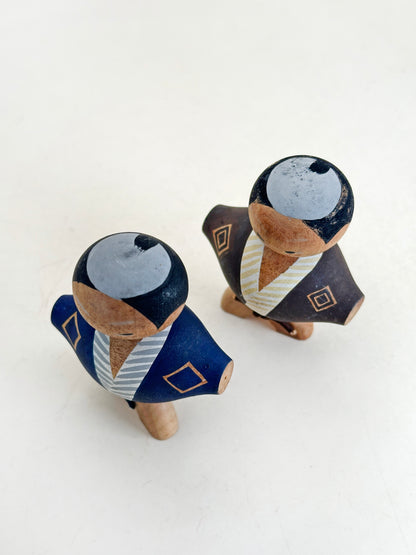 K05065 - Ensemble de Kokeshi Samurai Sōsaku 武士
