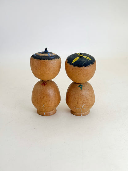 K10229 - Paire de Kokeshi Omiyage Kintarō 金太郎