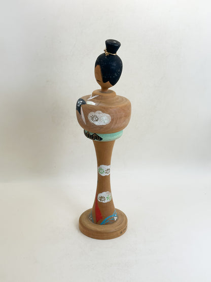 K25227 - Sosaku Kokeshi by Hosaka Torao 保坂虎男